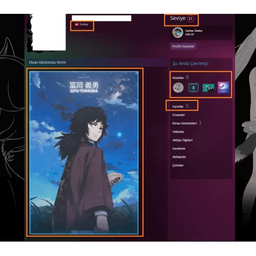  Aragami 2 The Outlast Trials 3250 TL STEAM OYUN ENVANTERLİ STEAM LV 11